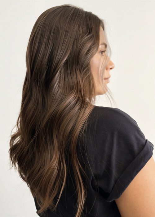 Castaño iluminado, Vibrance color y brillo